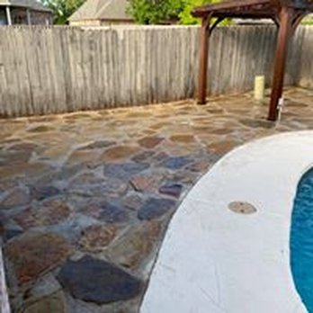 Precision Flowerbed Designs - a pool in a backyard - Landscape Architects or Designers Near Me Precision Flowerbed Designs - a pool in a backyard - Landscape Architects or Designers Near Me