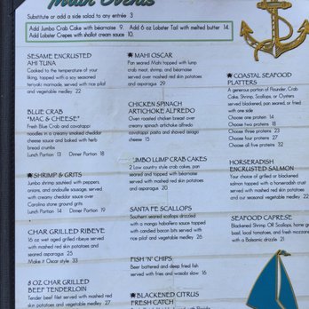Snooky's Oceanfront - Seafood Near Me - North Myrtle Beach, South Carolina
