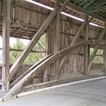 Indiana State Fair Covered Bridge - Burr Arch-Truss style - Landmarks & Historical Buildings Near Me - Indianapolis, Indiana