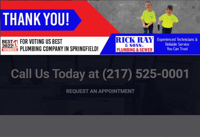 Slide of Rick Ray and Sons Plumbing