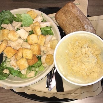 Zoup! Eatery - Chicken pot pie soup and Caesar salad - Soup Near Me - Independence, Ohio