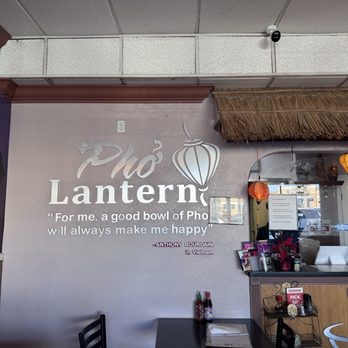 Pho Lantern Cafe - As you enter this Anthony Bourdain quote greets you. - Vietnamese Near Me - Costa Mesa, California Pho Lantern Cafe - As you enter this Anthony Bourdain quote greets you. - Vietnamese Near Me - Costa Mesa, California