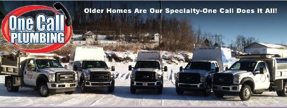 Slide of One Call Plumbing