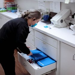 Storts Family Dentistry at Madill - Working with equipment