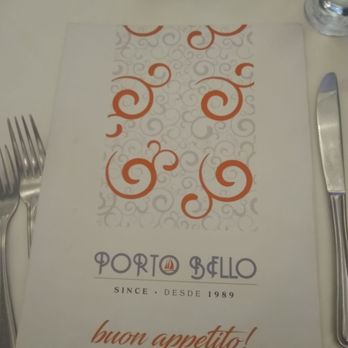 Porto Bello - Menu - Italian Near Me - Puerto Vallarta, JAL
