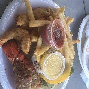 Bill's Seafood Restaurant - Special: lobster tail and 4 fried shrimp - Seafood Near Me - Westbrook, Connecticut Bill's Seafood Restaurant - Special: lobster tail and 4 fried shrimp - Seafood Near Me - Westbrook, Connecticut