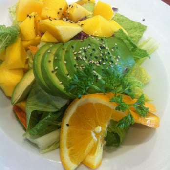 Gin Sushi - Mango-Avocado Salad was delicious. Mango and avocado was fresh and lettuce was crisp. - Sushi Bars Near Me - Temecula, California Gin Sushi - Mango-Avocado Salad was delicious. Mango and avocado was fresh and lettuce was crisp. - Sushi Bars Near Me - Temecula, California