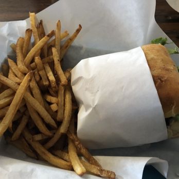 The J and P Bar & Grill - Devil burger and fries - New American Near Me - Comstock, Texas