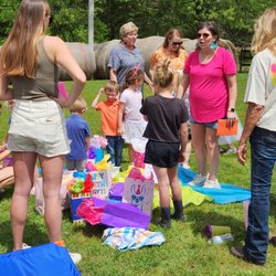 Raintree Equestrian Center - Gift opening