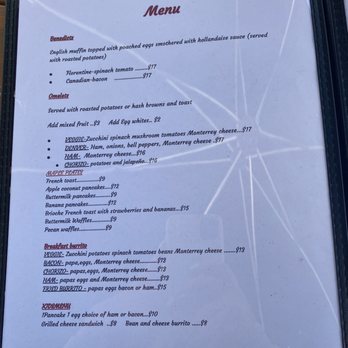 Papas and Eggs - menu - Breakfast & Brunch Near Me - Mountain View, California