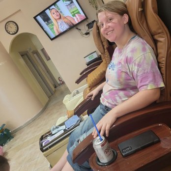 Mimi Nail Salon - My step daughters first Luxury Pedi! - Nail Salons Near Me - Irving, Texas Mimi Nail Salon - My step daughters first Luxury Pedi! - Nail Salons Near Me - Irving, Texas