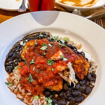 BJ's Restaurant & Brewhouse - ENLIGHTENED FIRE-ROASTED BARBACOA CHICKEN, 520 calories - New American Near Me - Southlake, Texas BJ's Restaurant & Brewhouse - ENLIGHTENED FIRE-ROASTED BARBACOA CHICKEN, 520 calories - New American Near Me - Southlake, Texas