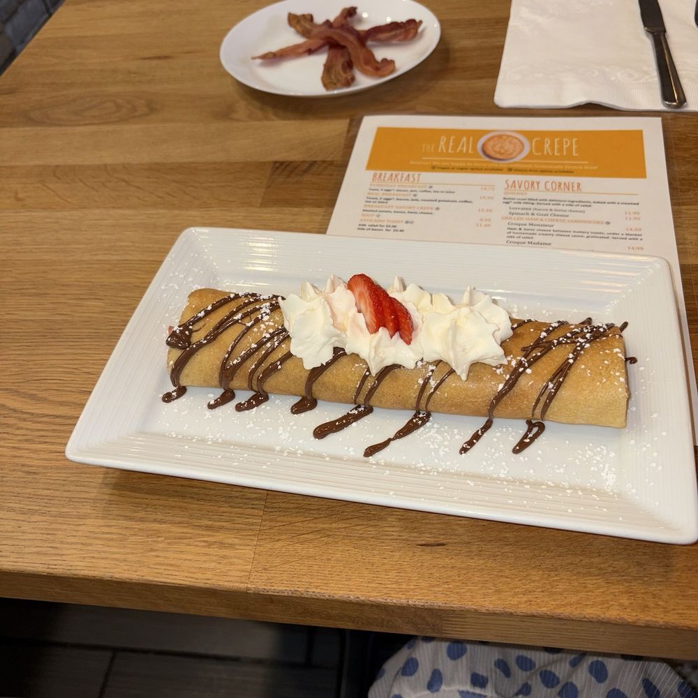 The Real Crepe - Build Your Own Crepe ( whipped cream, strawberries, and Nutella) - Pop-Up Restaurants Near Me - Las Vegas, Nevada The Real Crepe - Build Your Own Crepe ( whipped cream, strawberries, and Nutella) - Pop-Up Restaurants Near Me - Las Vegas, Nevada
