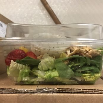 Panera Bread - I ordered extra romaine, added spinach, and added arugula. Very disappointed in the amount of veggies I received. - Salad Near Me - Blaine, Minnesota