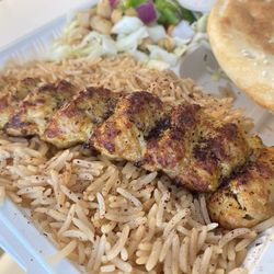 Real Kebab - Chicken kebab close up