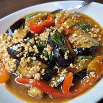 Phed Phed - Spicy eggplant - Thai Near Me - Providence, Rhode Island Phed Phed - Spicy eggplant - Thai Near Me - Providence, Rhode Island