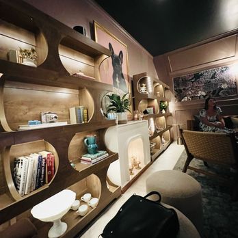 S&M Wine - Book shelf. - Wine Tasting Room Near Me - Los Olivos, California