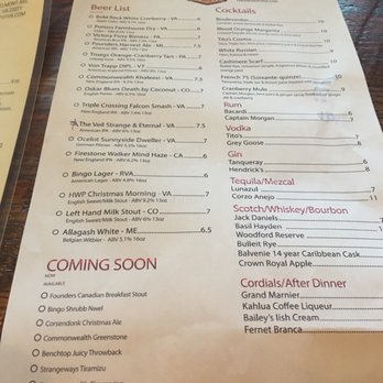 Fire & Hops Pizza - Drinks - Pizza Near Me - Richmond, Virginia Fire & Hops Pizza - Drinks - Pizza Near Me - Richmond, Virginia