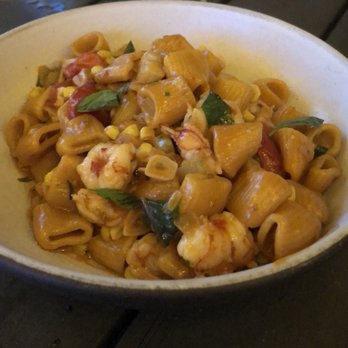 Oceano Kitchen - Rigatoni with Key West Shrimp - New American Near Me - Lake Worth Beach, Florida Oceano Kitchen - Rigatoni with Key West Shrimp - New American Near Me - Lake Worth Beach, Florida