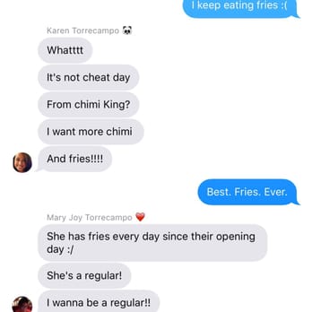 Chimiking Restaurant - Basically sums up my passion for ChimiKing's fries! - Latin American Near Me - Orlando, Florida