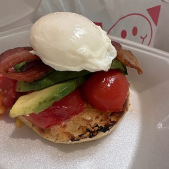 Briarpatch Restaurant - California Benedict hollandaise, not pictured on the side - American Near Me - Winter Park, Florida