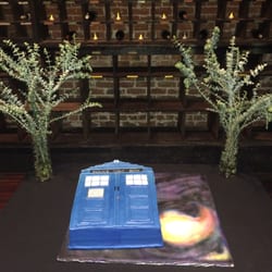 Tardis Groom's Cake was a big hit! Thanks!!