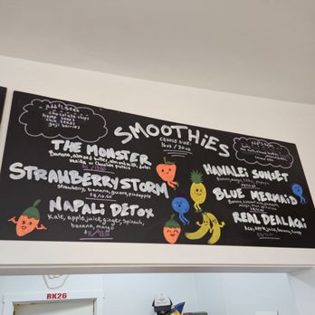 North Shore Bowls - Menu itema - Acai Bowls Near Me - Kilauea, Hawaii