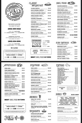 Menu photo 6 Kiki’s Chicken And Waffles Columbia, SC Menu photo 6 Kiki’s Chicken And Waffles Columbia, SC