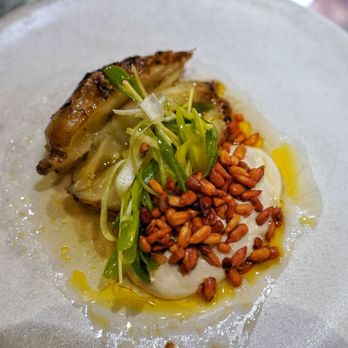 otto - Jerusalem artichoke with tahini, sunflower seeds and ginger - Seafood Near Me - Berlin, BE otto - Jerusalem artichoke with tahini, sunflower seeds and ginger - Seafood Near Me - Berlin, BE