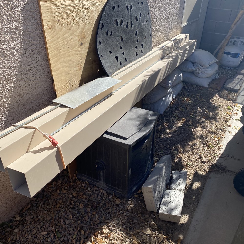 Side yard mess (before)
