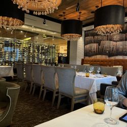 1700 Degrees Steakhouse - Dining room facing 2nd st