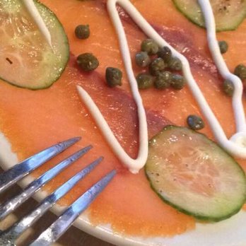 Cava Mezze - Olney - This was ONE of the salmon tapas plates on the brunch menu - Mediterranean Near Me - Olney, Maryland