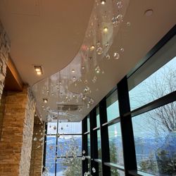Lobby decorations