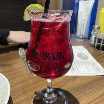 Denali Brewpub - Blueberry mojito - New American Near Me - Talkeetna, Alaska
