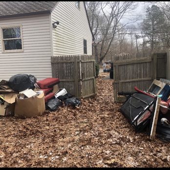 Complete Junk Hauling - Before - Junk Removal & Hauling Near Me