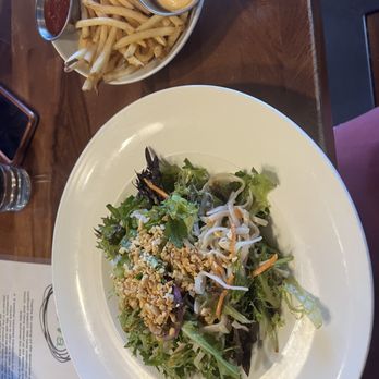 Acova - Miso Noodle Salad, side Fries - New American Near Me - Denver, Colorado Acova - Miso Noodle Salad, side Fries - New American Near Me - Denver, Colorado