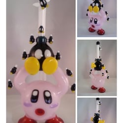 Up In Smoke - TRUE-Flash Super Smash Brothers Mini-tube Kirby x Bob-omb with 13 Bob-ombs! This is available here now!!!