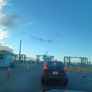 Ocracoke-Hatteras Ferry Terminal - Loading up on Ocracoke - Public Transportation Near Me