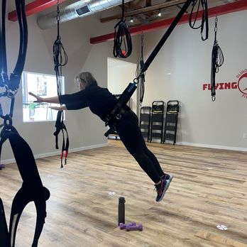 Flying High Sling Bungee - Circuit Training Gyms Near Me - Folsom, California