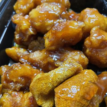 Top's China - Orange Chicken. Wow so delicious. Tons and tons of dried orange peel. ABG approved!! - Chinese Near Me - Pawcatuck, Connecticut Top's China - Orange Chicken. Wow so delicious. Tons and tons of dried orange peel. ABG approved!! - Chinese Near Me - Pawcatuck, Connecticut