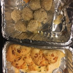 Feastivities Gourmet-to-Go Market - Chicken Cordon Bleu Balls & pull apart Parm Bread