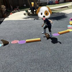 Little Learners Preschool - The school plans fun activities such as this obstacle course!