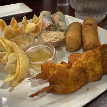 New Thai Kitchen - Appetizer Sampler - Thai Near Me - Okemos, Michigan New Thai Kitchen - Appetizer Sampler - Thai Near Me - Okemos, Michigan