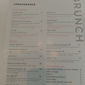 Provenance - New American Near Me - Cleveland, Ohio
