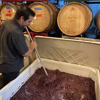 Favalora Vineyards Winery - Frankie Favalora at work - Wineries Near Me - Livermore, California