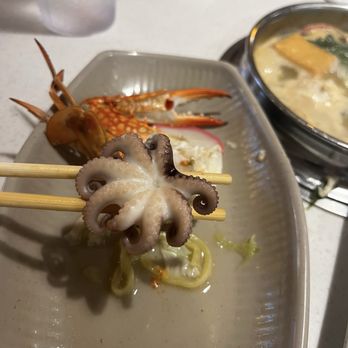 Spring Shabu-Shabu - Octopus so cute and delicious - Japanese Near Me - Flushing, New York Spring Shabu-Shabu - Octopus so cute and delicious - Japanese Near Me - Flushing, New York