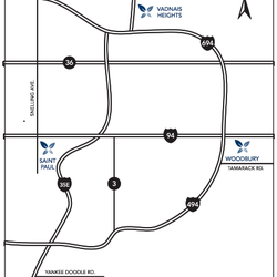 Dermatology Consultants - Map of our locations.