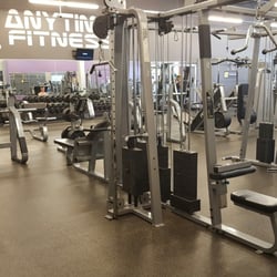 Anytime Fitness - Large free weight area