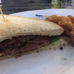 BLT with crispy bacon & tots BLT with crispy bacon & tots