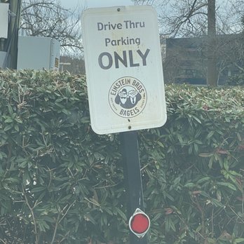 Einstein Bros. Bagels - Gotta park here when food is not out yet or in time to move the lines along - Bagels Near Me - Atlanta, Georgia Einstein Bros. Bagels - Gotta park here when food is not out yet or in time to move the lines along - Bagels Near Me - Atlanta, Georgia